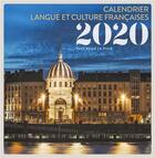 Couverture du livre « Calendrier langue et culture francaises ; plus belle la ville (édition 2020) » de Faggio/Castejon/Abry aux éditions Pu De Grenoble