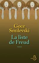 Couverture du livre « La liste de Freud » de Goce Smilevski aux éditions Belfond