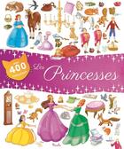 Couverture du livre « 400 autocollants 2/princesses » de  aux éditions Piccolia