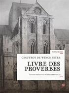 Couverture du livre « Livre des proverbes » de Geoffroy De Winchester aux éditions Pu De Rennes