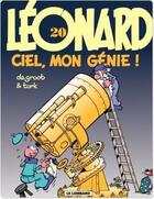 Couverture du livre « Léonard Tome 20 : ciel, mon génie ! » de Bob De Groot et Turk aux éditions Lombard