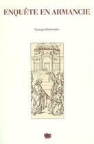 Couverture du livre « Enquête en Armancie » de Georges Kliebenstein aux éditions Uga Éditions