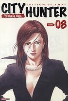 Couverture du livre « City Hunter Tome 8 » de Tsukasa Hojo aux éditions Panini