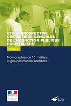 Couverture du livre « Monographie De Dix Metiers. Etude Prospectivetome 2 » de Ministere Sante aux éditions Ehesp