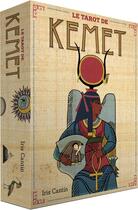 Couverture du livre « Le tarot de Kemet » de Iris Cantin aux éditions Dervy
