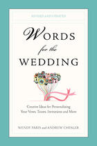 Couverture du livre « Words for the Wedding » de Chesler Andrew aux éditions Penguin Group Us