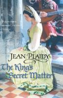 Couverture du livre « The King's Secret Matter » de Plaidy Jean aux éditions Random House Digital