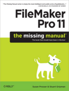 Couverture du livre « FileMaker Pro 11 ; the missing manual » de Susan Prosser aux éditions O'reilly Media