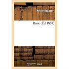 Couverture du livre « Ranc » de Depasse Hector aux éditions Hachette Bnf