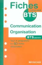 Couverture du livre « Communication/Organisation » de M Amouroux et E Paravy aux éditions Foucher