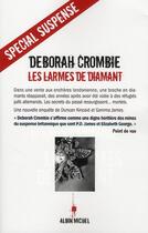 Couverture du livre « Les larmes de diamant » de Deborah Crombie aux éditions Albin Michel