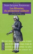 Couverture du livre « Les Reveries Du Promeneur Solitaire » de Jean-Jacques Rousseau aux éditions Pocket