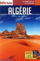 Couverture du livre « Carnet de voyage : Algérie (édition 2019) » de Collectif Petit Fute aux éditions Le Petit Fute