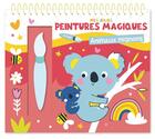 Couverture du livre « Mes jolies peintures magiques : animaux mignons » de Atelier Cloro aux éditions 1 2 3 Soleil
