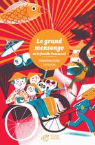 Couverture du livre « Le grand mensonge de la famille Pommerol » de Valentine Goby aux éditions Thierry Magnier