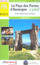 Couverture du livre « Pays des portes d'auvergne 2005 - 43 - pr - p431 » de  aux éditions Ffrp