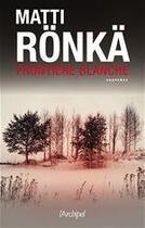 Couverture du livre « Frontière blanche » de Matti Ronka aux éditions Archipel