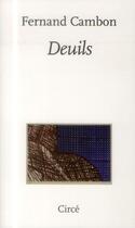 Couverture du livre « Deuils » de Fernand Cambon aux éditions Circe