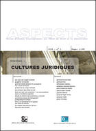 Couverture du livre « Aspects » de  aux éditions Archives Contemporaines