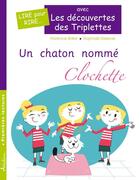 Couverture du livre « Un chaton nommé Clochette » de Florence Brillet aux éditions Adabam