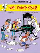 Couverture du livre « Lucky Luke t.41 ; the daily star » de Jean Leturgie et Xavier Fauche et Morris aux éditions Cinebook