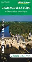 Couverture du livre « Carte routiere et touristique chateaux de la loire » de Collectif Michelin aux éditions Michelin