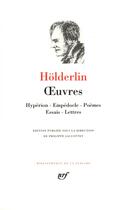 Couverture du livre « Oeuvres » de Friedrich Holderlin aux éditions Gallimard