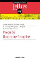 Couverture du livre « Précis de littérature française (3e édition) » de Daniel Bergez aux éditions Armand Colin