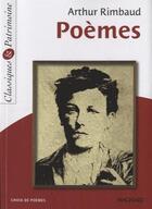 Couverture du livre « Poèmes » de Arthur Rimbaud aux éditions Magnard