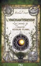 Couverture du livre « Les secrets de l'immortel Nicolas Flamel t.6 ; l'enchanteresse » de Michael Scott aux éditions Pocket Jeunesse