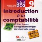 Couverture du livre « Carres dcg 9 - introduction a la comptabilite - 5eme ed » de Grandguillot B E F. aux éditions Gualino