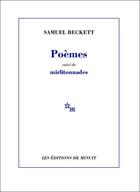 Couverture du livre « Poèmes » de Samuel Beckett aux éditions Minuit