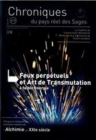 Couverture du livre « Cprs n 3 feux perpetuels et art de transmutation » de  aux éditions Cosmogone