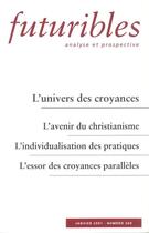 Couverture du livre « L'UNIVERS DES CROYANCES » de Lambert/Donnadieu aux éditions Futuribles