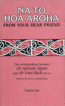 Couverture du livre « Na to Hoa Aroha, from Your Dear Friend » de Sorrenson M P K aux éditions Auckland University Press