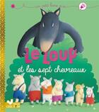 Couverture du livre « Le loup et les sept chevreaux » de Christel Desmoinaux aux éditions Deux Coqs D'or
