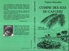 Couverture du livre « Cuisine des îles du cap-vert » de Vieira Silva V. aux éditions L'harmattan