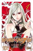 Couverture du livre « Rosario + vampire saison II Tome 1 » de Akihisa Ikeda aux éditions Delcourt