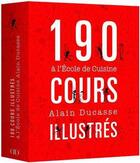 Couverture du livre « 190 cours illustrés à l'école de cuisine Alain Ducasse » de  aux éditions Alain Ducasse