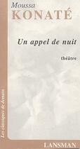 Couverture du livre « Un appel de nuit » de Konate aux éditions Lansman