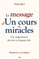 Couverture du livre « Le message d'