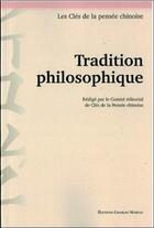 Couverture du livre « Tradition philosophique » de  aux éditions Charles Moreau