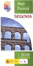 Couverture du livre « Mapa provincial ; Segovia » de  aux éditions Cnig