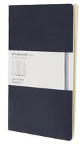 Couverture du livre « Carnet d'adresses volant grand format couverture souple bleu » de  aux éditions Moleskine