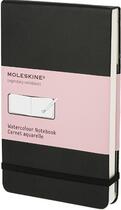 Couverture du livre « Album aquarelle - format de poche - couverture rigide noire » de Moleskine aux éditions Moleskine Papet