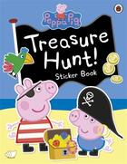 Couverture du livre « PEPPA PIG ; treasure hunt! sticker book » de  aux éditions Ladybird