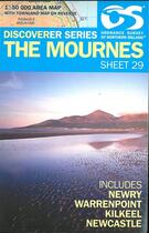 Couverture du livre « The mournes » de  aux éditions Ordnance Survey