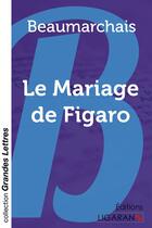 Couverture du livre « Le mariage de Figaro » de Pierre-Augustin Caron De Beaumarchais aux éditions Books On Demand