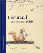 Couverture du livre « L'écureuil et la première neige » de Sebastian Meschenmoser aux éditions Mineditions