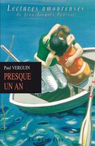 Couverture du livre « Presque un an » de Paul Verguin aux éditions La Musardine